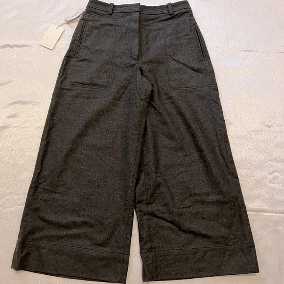 Wilfred Pants - Wilfred Gray Wide-Leg Capris